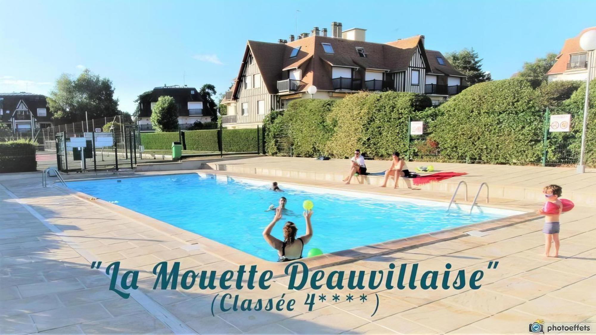 Cadre Exceptionnel: Duplex Classe 4**** Tennis, Piscine, Parking, Linge Inclus, Wifi, Materiel Bebe, Proximite Centre Deauville Exterior foto